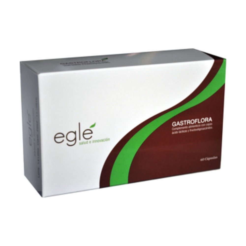 GastroFlora 60 cápsulas de eglé EGLE - LABORATORIO EGLÉ INTERNACIONAL, S.L. PRO-2100165 Ayudas aparato Digestivo salud.bio