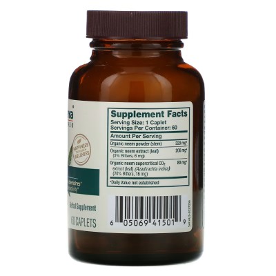 Neem Organico, 60 Capsulas de Himalaya Himalaya HIM-41501 Ayudas aparato Digestivo salud.bio