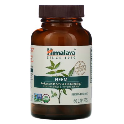 Neem Organico, 60 Capsulas de Himalaya Himalaya HIM-41501 Ayudas aparato Digestivo salud.bio