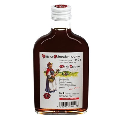 Amargo Sueco (Amaro Svedese) Maria Treben 200ml María treben ACT-979-0001 Higado y sistema hepatobiliar salud.bio