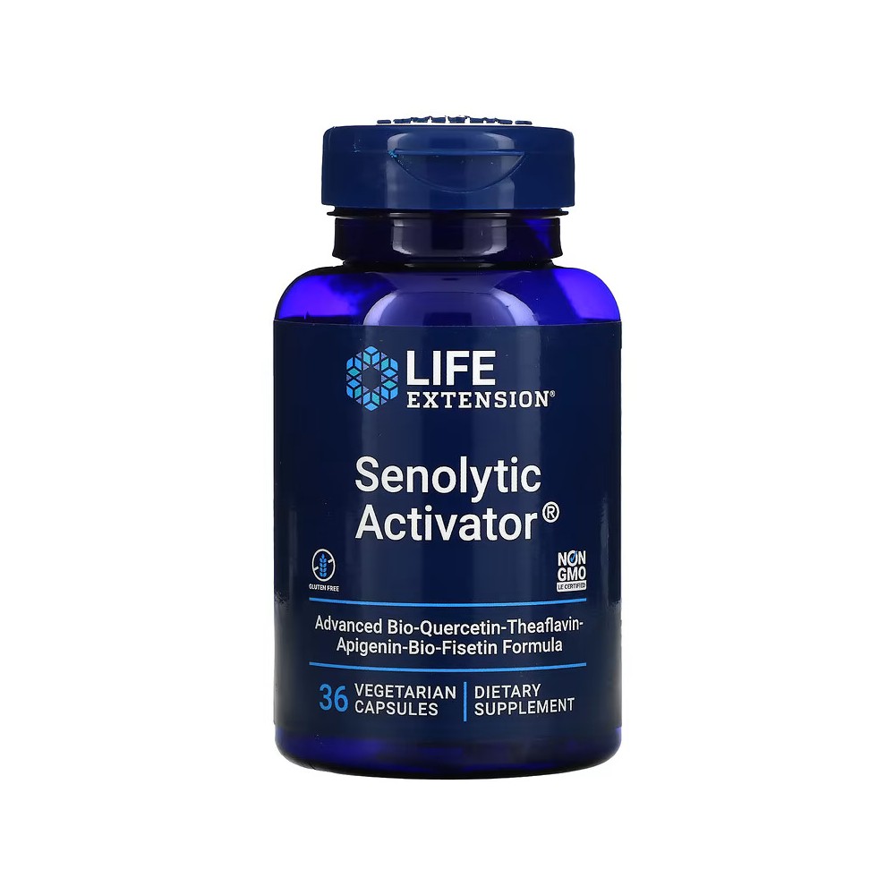 Activador senolítico, 24 cápsulas vegetales (BIO Quercetina optimizada) de Life Extension Life Extension LEX-23012 Antioxidan...