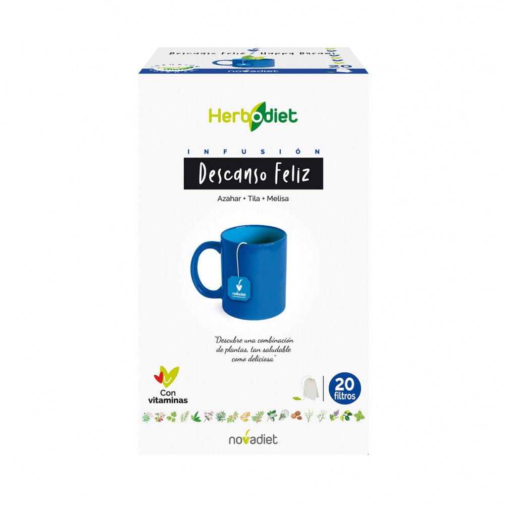 Herbodiet Descanso Feliz de Novadiet Novadiet NOV-00151 insomnio y descanso salud.bio