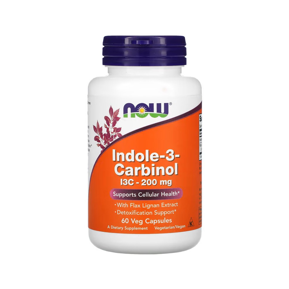 Indol-3-carbinol, 200 mg, 60 cápsulas vegetales de NOW Foods NOW Foods NOW-03056 Suplementos Deportivos (Complementos Aliment...