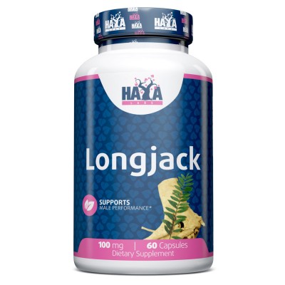 Longjack (Eurycoma longifolia) 100:1 / 100mg / 60 Caps de Haya labs Haya Labs HAY-15683 Salud Sexual y Fertilidad salud.bio