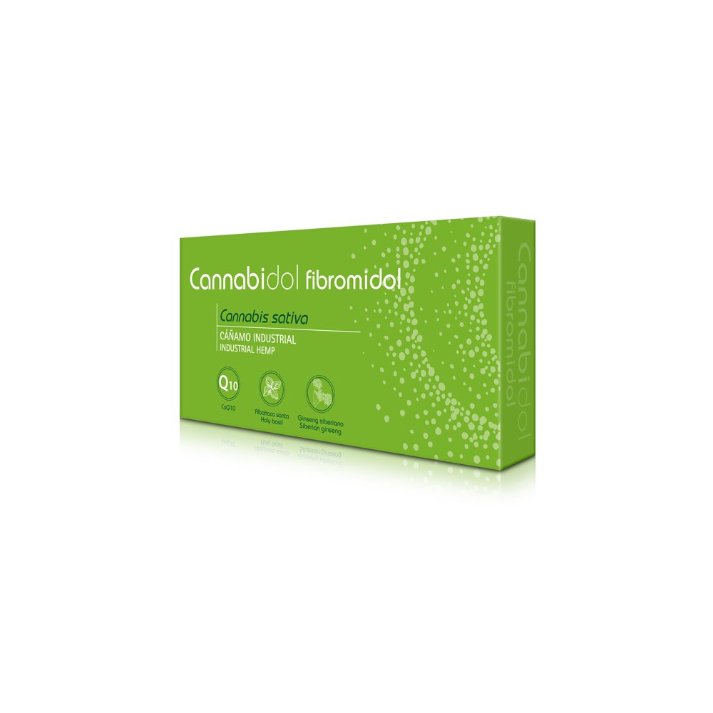 Fibromidol cannabidol de Tegor Tegor TC30550 Suplementos Naturales acción Analgesica, Antiinflamatoria, malestar, dolor salud...