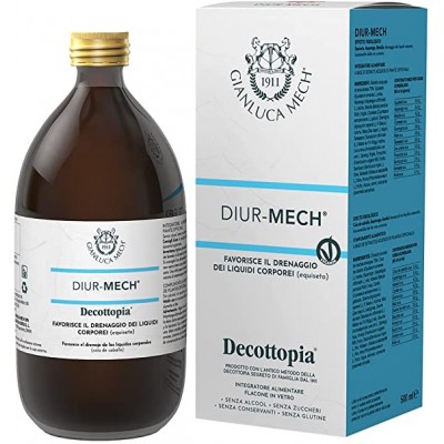 Diur Mech 500ml de Decottopia de Gianluca Mech GIANLUCA MECH IFI12DA1200 Drenantes y Diureticos salud.bio