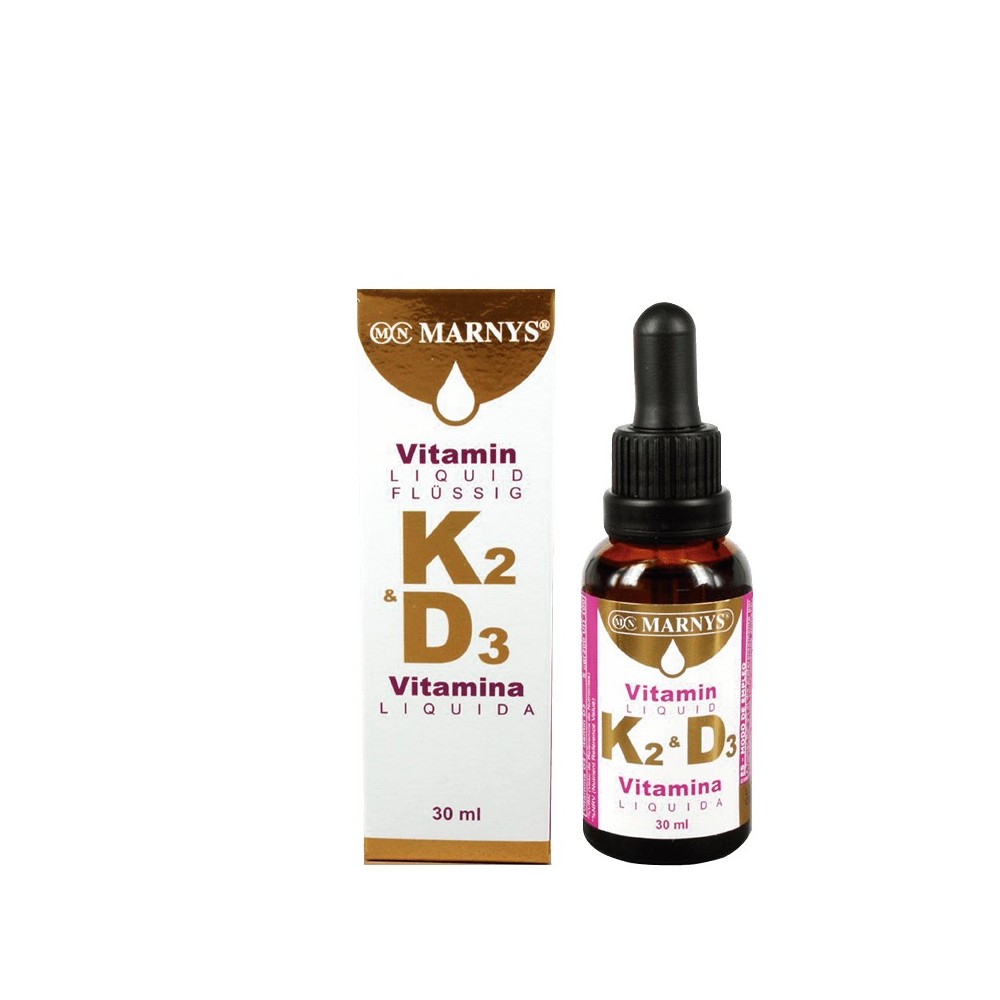 Vitamina D3 & K2 Líquida de Marnys Marnys MN465 Sistema inmunitario salud.bio
