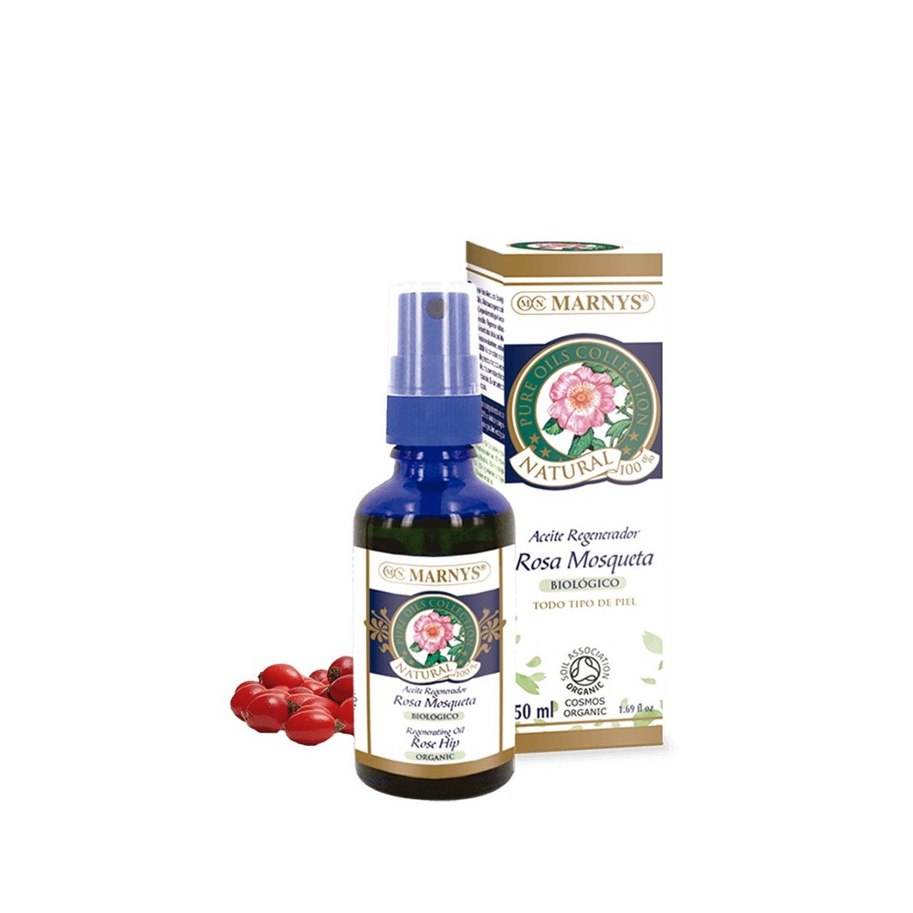 Aceite Virgen de Rosa Mosqueta Biológico MARNYS Marnys AP208 Cosmética Natural salud.bio