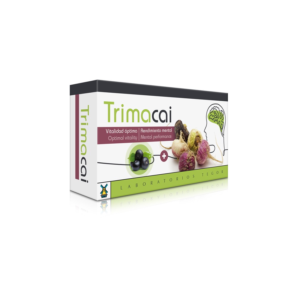 Trimacai 30 cápsulas de Tegor Tegor T30906 Libido hombre y mujer salud.bio