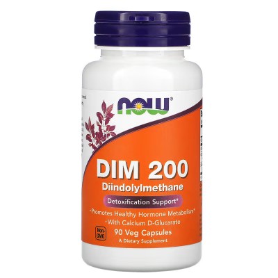DIM Di-indolyl Methane (estrogen control) 200mg. 90 Cápsulas de Now Foods NOW Foods NOW-03049 Suplementos Deportivos (Complem...