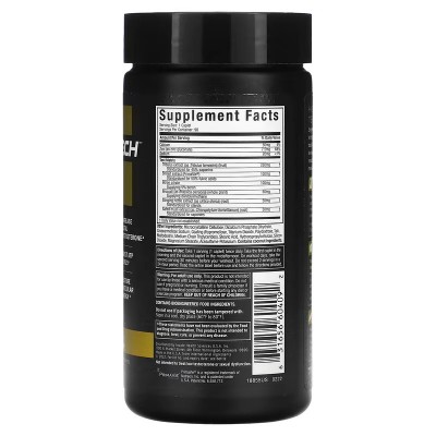 Test HD, Estimulador potente de testosterona, 90 cápsulas de liberación rápida de Muscletech Muscletech MSC-60409 Gainers: Lo...