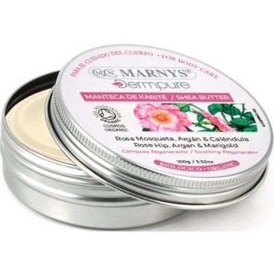 Manteca de Karité con Rosa mosqueta, Argán y Caléndula de MARNYS Marnys DERM002 Piel, Cabello y Uñas, Complementos y Vitamina...
