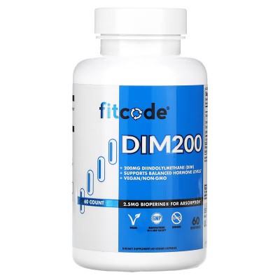 DIM Di-indolyl Methane (estrogen control) 200mg. 60 Cápsulas de Fitcode Fitcode FCD-02872 Suplementos Deportivos (Complemento...
