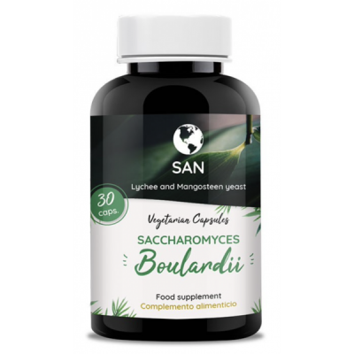 Saccharomyces boulardii de San Probiotic Human Specific San Probiotic Human Specific  Ayudas aparato Digestivo salud.bio