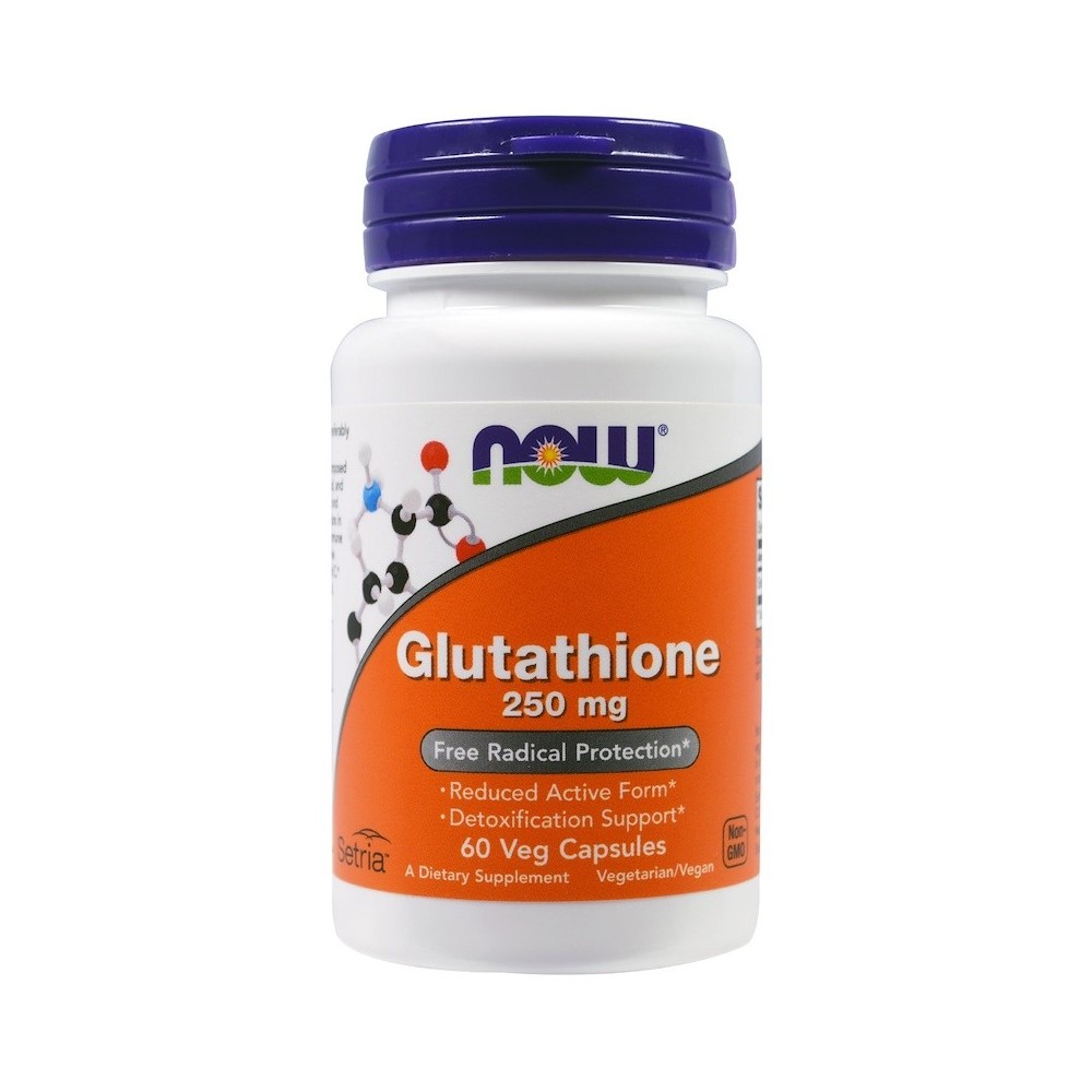 Glutatión 250 mg 60 cápsulas vegetales de Now Foods NOW Foods NOW-00096 Antioxidantes salud.bio