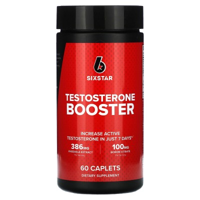 Potenciador de testosterona, 60 comprimidos oblongos, Serie elite de Six Star® Six Star® MSC-60311 Salud Sexual y Fertilidad ...