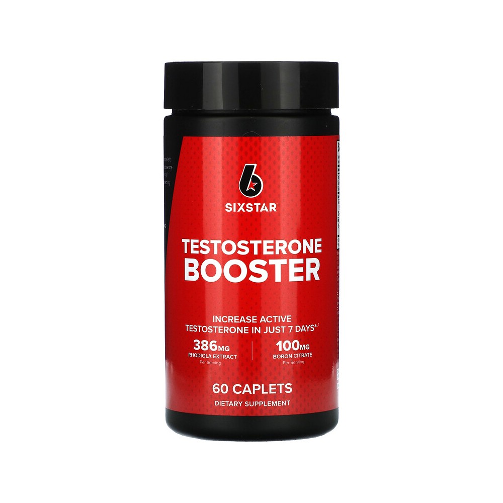 Potenciador de testosterona, 60 comprimidos oblongos, Serie elite de Six Star® Six Star® MSC-60311 Salud Sexual y Fertilidad ...