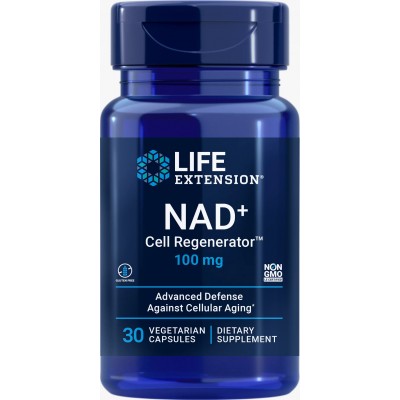 NAD+ Cell Formula Nicotinamide Riboside 100 mg, de Life Extension Life Extension 01904EU Antioxidantes salud.bio