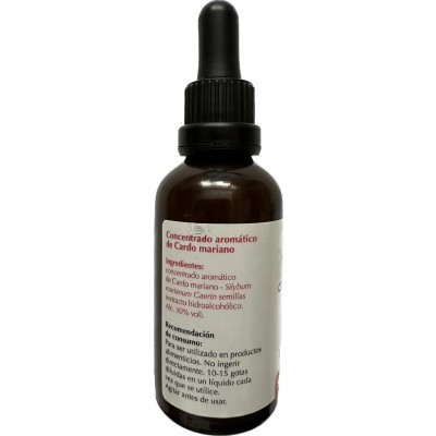 Cardo Mariano concentrado (Milk Thistle alto contenido en Silimarina) 50ml de Plantis Artesania Agrícola ART-071055 Higado y ...