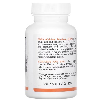 AETD, 600 mg, 100 cápsulas (Quelante) de Arizona Natural Arizona Natural ARZ-12101 CIRCULACION salud.bio