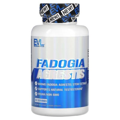 Fadogia agrestis 30 cápsulas vegetales de EVLution Nutrition EVLution Nutrition EVL-02743 Salud Sexual y Fertilidad salud.bio