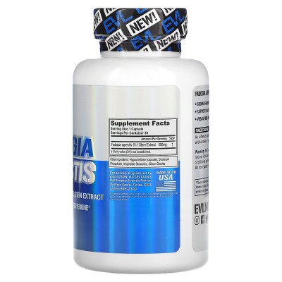 Fadogia agrestis 30 cápsulas vegetales de EVLution Nutrition EVLution Nutrition EVL-02743 Salud Sexual y Fertilidad salud.bio