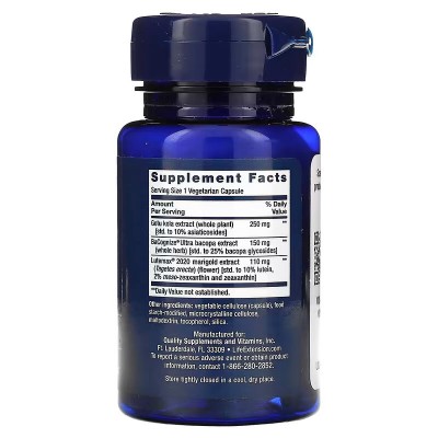 Nootrópico para la agilidad cerebral, 30 cápsulas vegetales de Life Extension Life Extension LEX-24063 Ayuda Funcion Celebral...