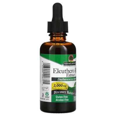 Extracto de raíz de Eleutero (Gingsen Siberiano) sin alcohol, 2000 mg, 60 ml de Nature's Answer Nature's Answer NTA-00671 Can...