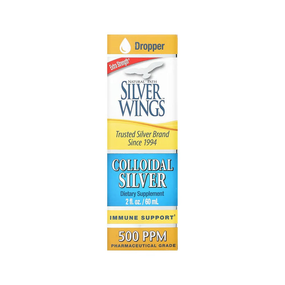 Silver Wings (Plata Coloidal 500PPM) 60ml de Natural Path Natural Path Silver Wings NSW-51055 Oligoelementos salud.bio