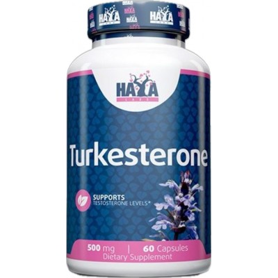 Turkesterone (ajuga turkestanica) 500 mg 60 Caps de Haya labs Haya Labs HAY-41607 Salud Sexual y Fertilidad salud.bio