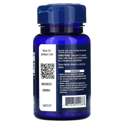 Piridoxal-5'-fosfato 100 mg 60 cápsulas vegetales de Life Extension Life Extension LEX-12176 Estados emocionales, ansiedad, e...