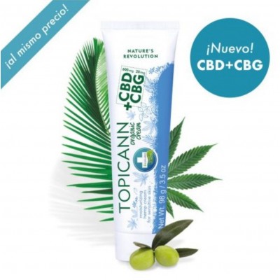 Topicann Organic CBD+CBG 100ml de Annabis Annabis productos Naturales  AN-2040 Uso tópico salud.bio