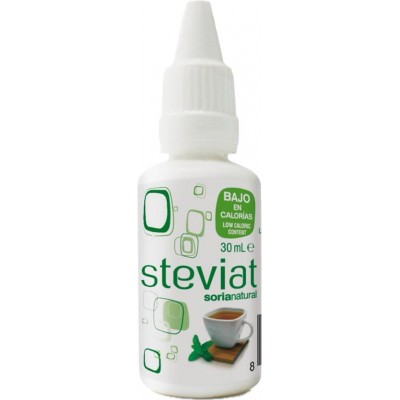 STEVIAT gotas 30ml de Soria Natural SORIA NATURAL SOR-06126 Edulcorantes salud.bio