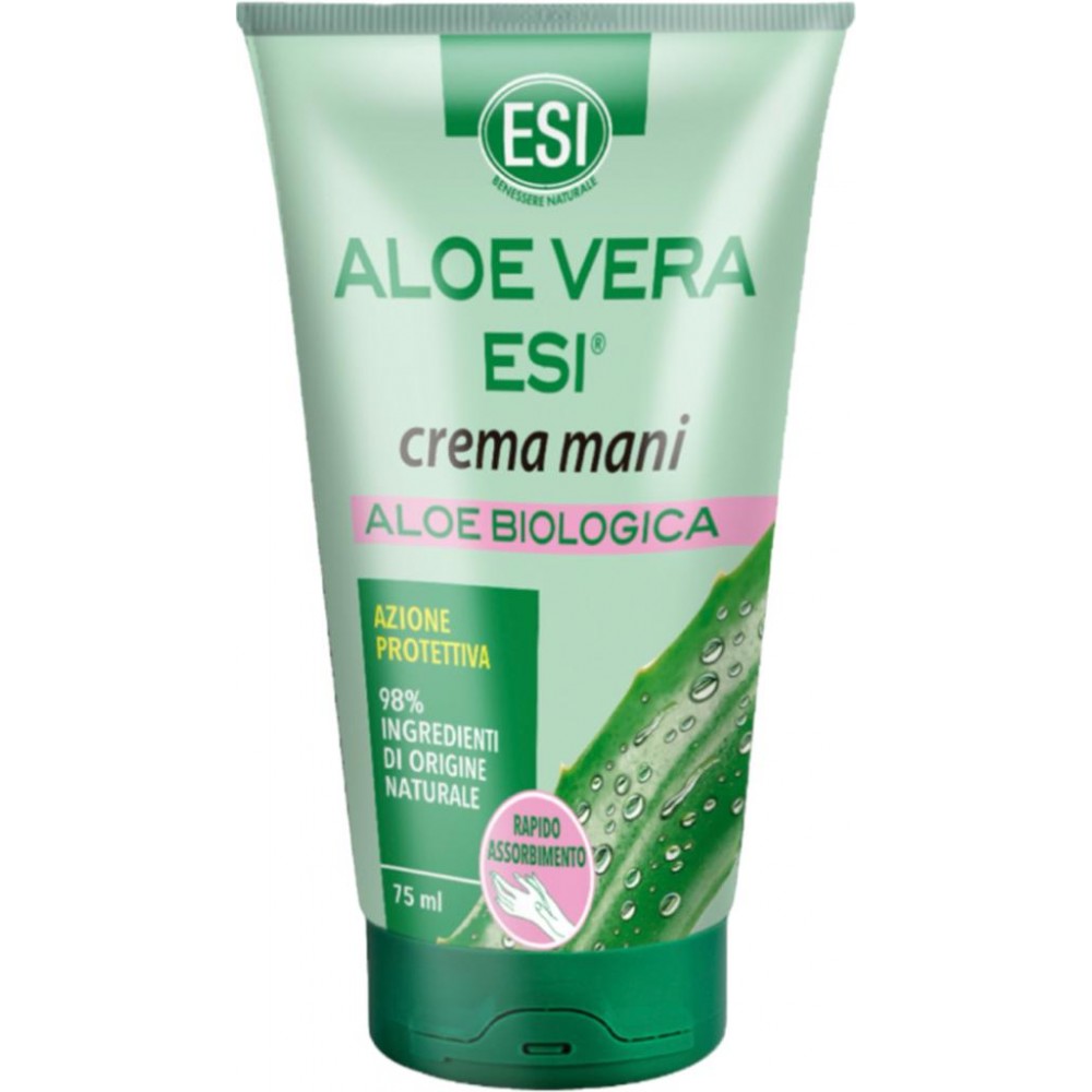 Aloe Vera crema de Manos 75ml de ESI® ESI ESI-41010470 Uso tópico salud.bio