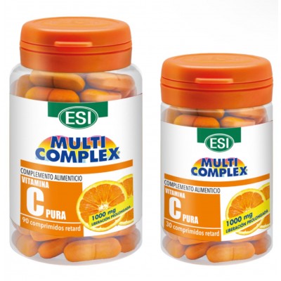 Vitamina C 1000mg Retard 30 ó 90 Comprimidos de ESI ESI ESI-VC-30-90 Vitamina C salud.bio