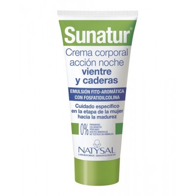 Sanatur Crema corporal accion noche vientre y caderas de Natysal Natysal 13415 Cosmética Natural salud.bio