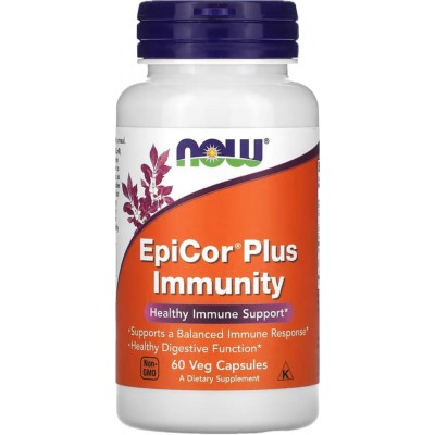 EpiCor PLUS immunity 60 cápsulas vegetales de Now Foods NOW Foods NOW-03037 Sistema inmunitario salud.bio