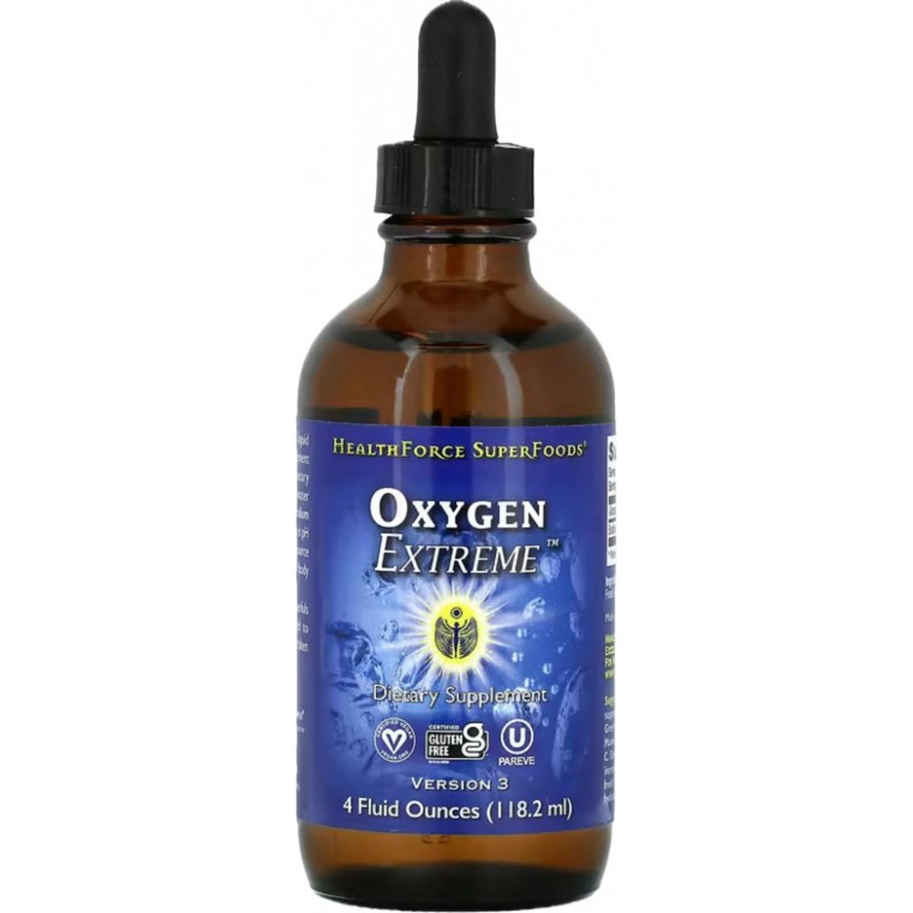 Oxygen Extreme, 118,2 ml (4 oz. Líq.) de HealthForce Superfoods HealthForce Superfoods HFC-00008 Ayudas aparato Digestivo sal...