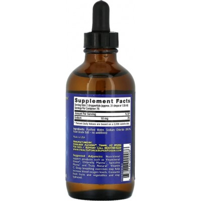 Oxygen Extreme, 118,2 ml (4 oz. Líq.) de HealthForce Superfoods HealthForce Superfoods HFC-00008 Ayudas aparato Digestivo sal...