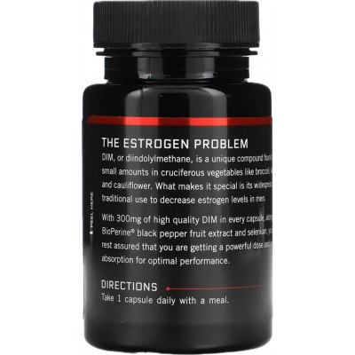 DIM Di-indolyl Methane 300mg 30Cáps, ingredientes esenciales de Force Factor Force Factor FOA-01524 Suplementos Deportivos (C...