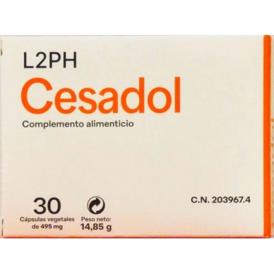 Cesadol 30 cápsulas de L2pharm L2pharma | Laboratorios L2 2007, S.L. L2P-62023 Suplementos Naturales acción Analgesica, Antii...