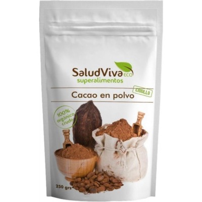 Cacao en Polvo 250g BIO ECO Crudo criollo de SaludViva Salud Viva SAL-00000 Alimentación salud.bio