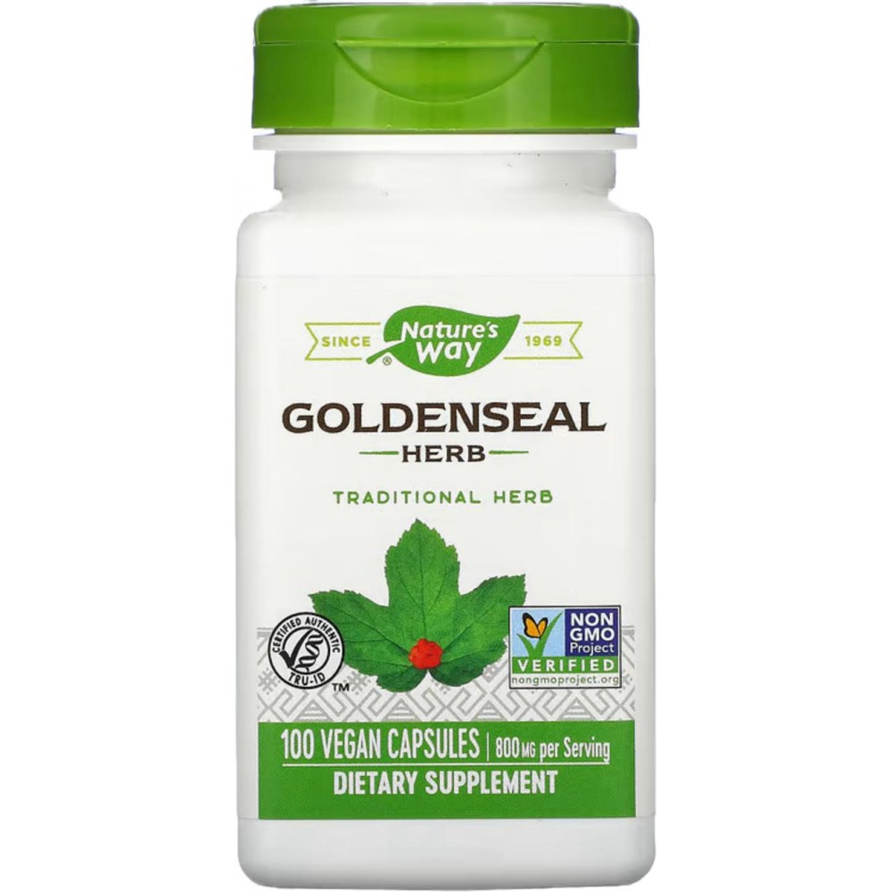Sello de oro, 400 mg, 100 cápsulas vegetales de Nature's Way Nature`s Way NWY-13700 Sistema inmunitario salud.bio