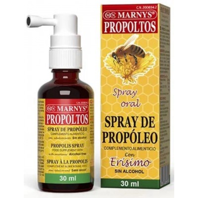 Propoltos Spray oral 30ml de propoleo con erismo de MARNYS® Marnys MAR-MN623 Defensas y energía salud.bio