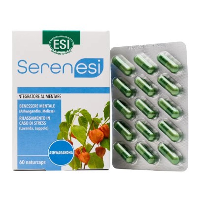 SERENESI FORTE (60 TABLETAS) de ESI ESI 03010410 Estados emocionales, ansiedad, estrés, depresión, relax salud.bio
