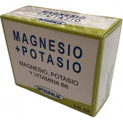 Magnesio + Potasio 60 cápsulas de Integralia INTEGRALIA GEN-481 Articulaciones, Huesos, Tendones y Musculos, componen el Apar...