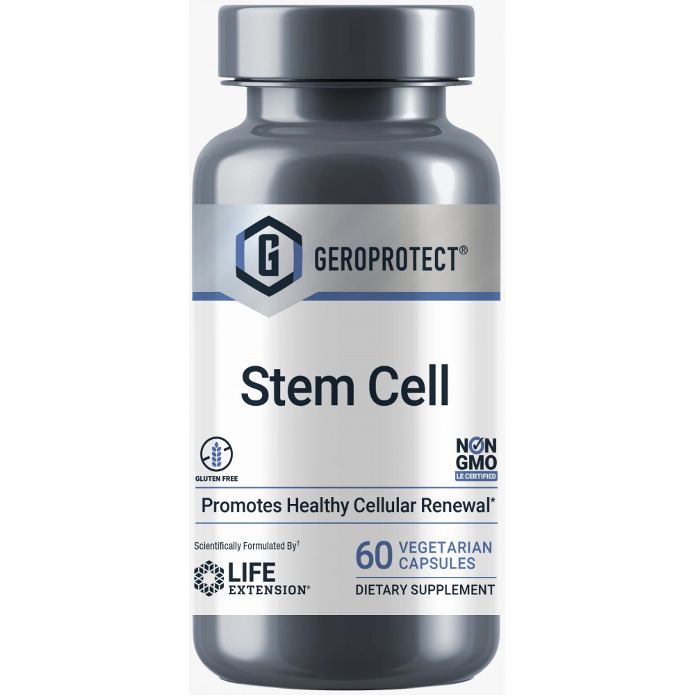 GEROPROTECT® Stem Cell 60 Cápsulas vegetales de Life Extension Life Extension LEX-02401 Antioxidantes salud.bio