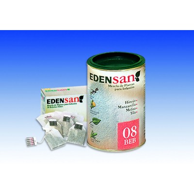 EDENSAN 08 GASES Infusión 20 filtros de Dietisa Dietisa DIE-00008 Ayudas aparato Digestivo salud.bio