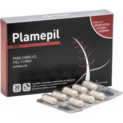 Plamepil Forte (Cabello, Piel y Uñas) de Plameca Plameca PLA-460300 Piel, Cabello y Uñas, Complementos y Vitaminas salud.bio