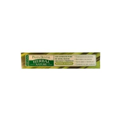 Pasta dental Herbal Nature 75 ml Natysal 13345 Dentrificos , Pasta de Dientes salud.bio